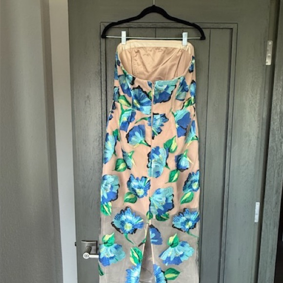 NWT Milly Pictorial Poppy Midi Dress size 10 - Picture 9 of 10